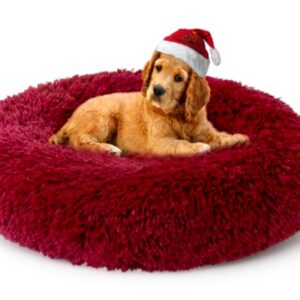 JRUI Coussin Grand Chien Lavable Panier Anti Stress