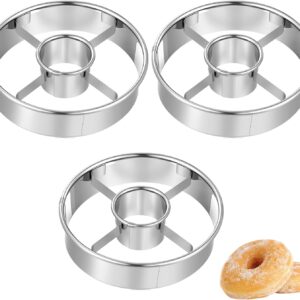 Emporte-pièces donuts acier inoxydable Quilax 10 cm-0