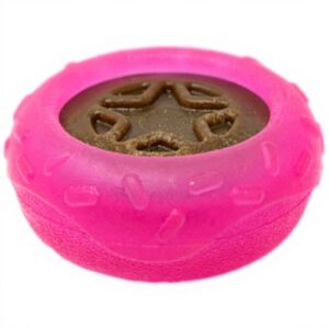 Jouet à mâcher StarMark Donut pour chiens de petite race