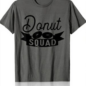 T-shirt Donut Squad Donut Lover Funny Homme Léger Cadeau