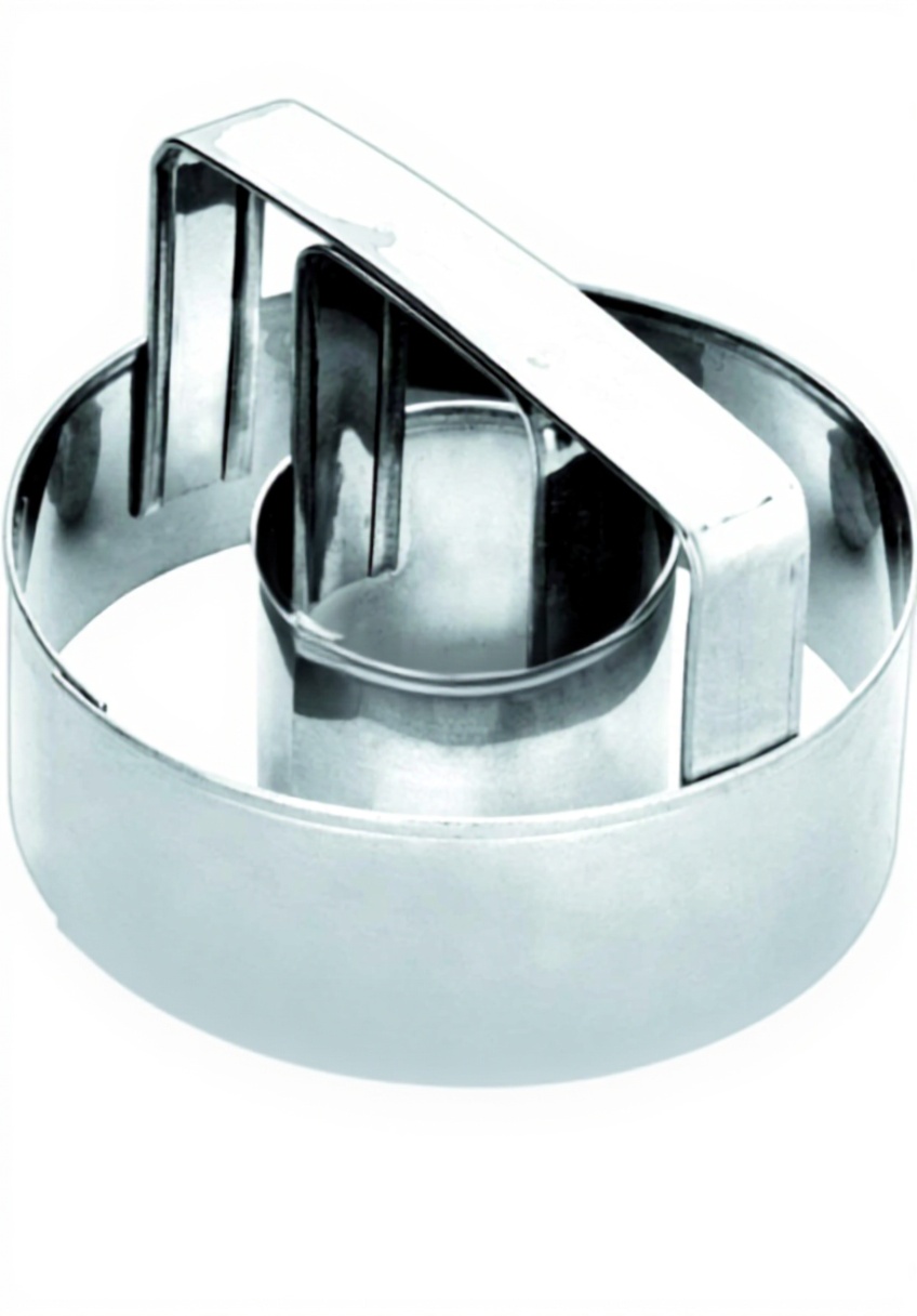 Moule à beignets IBILI en inox sur un plan de travail